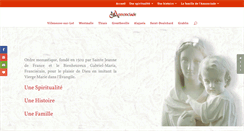 Desktop Screenshot of annonciade.info