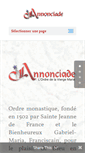 Mobile Screenshot of annonciade.info